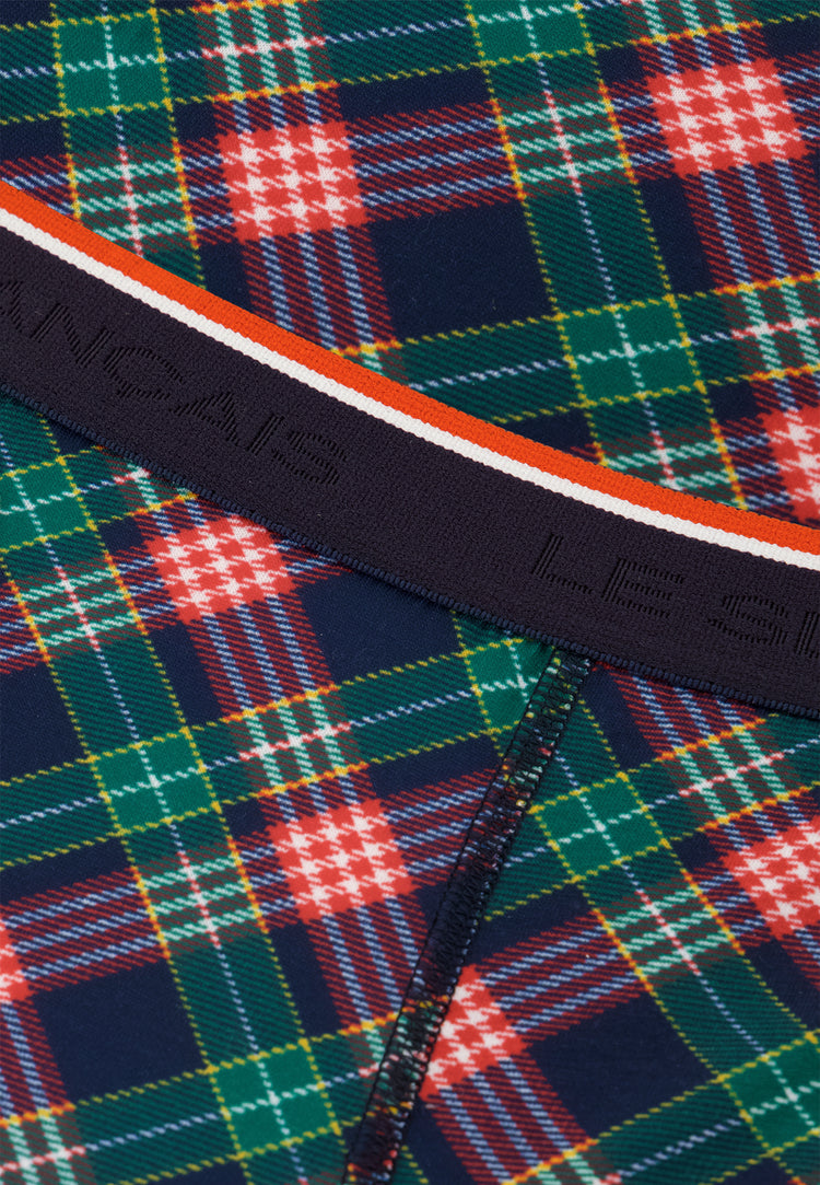 Boxer vert sapin imprimé carreaux tartan - Marius Carreaux Vert Sapin - Le Slip Français - 5