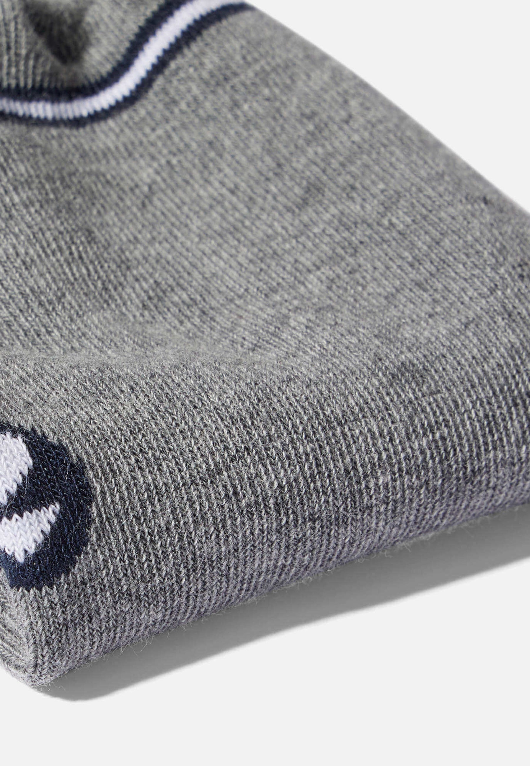 Pack Duo Socquettes Jo Noir Gris Chiné - Le Slip Français -  2