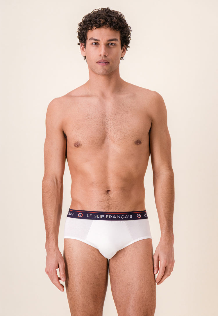 Slip blanc en coton - Intrépide Blanc - Le Slip Français - 5