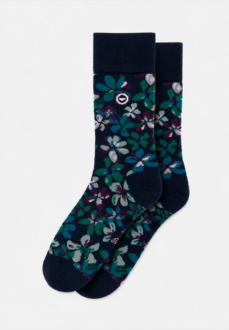Chaussettes mi-hautes en coton - Lucas Bloom - Le Slip Français - 1