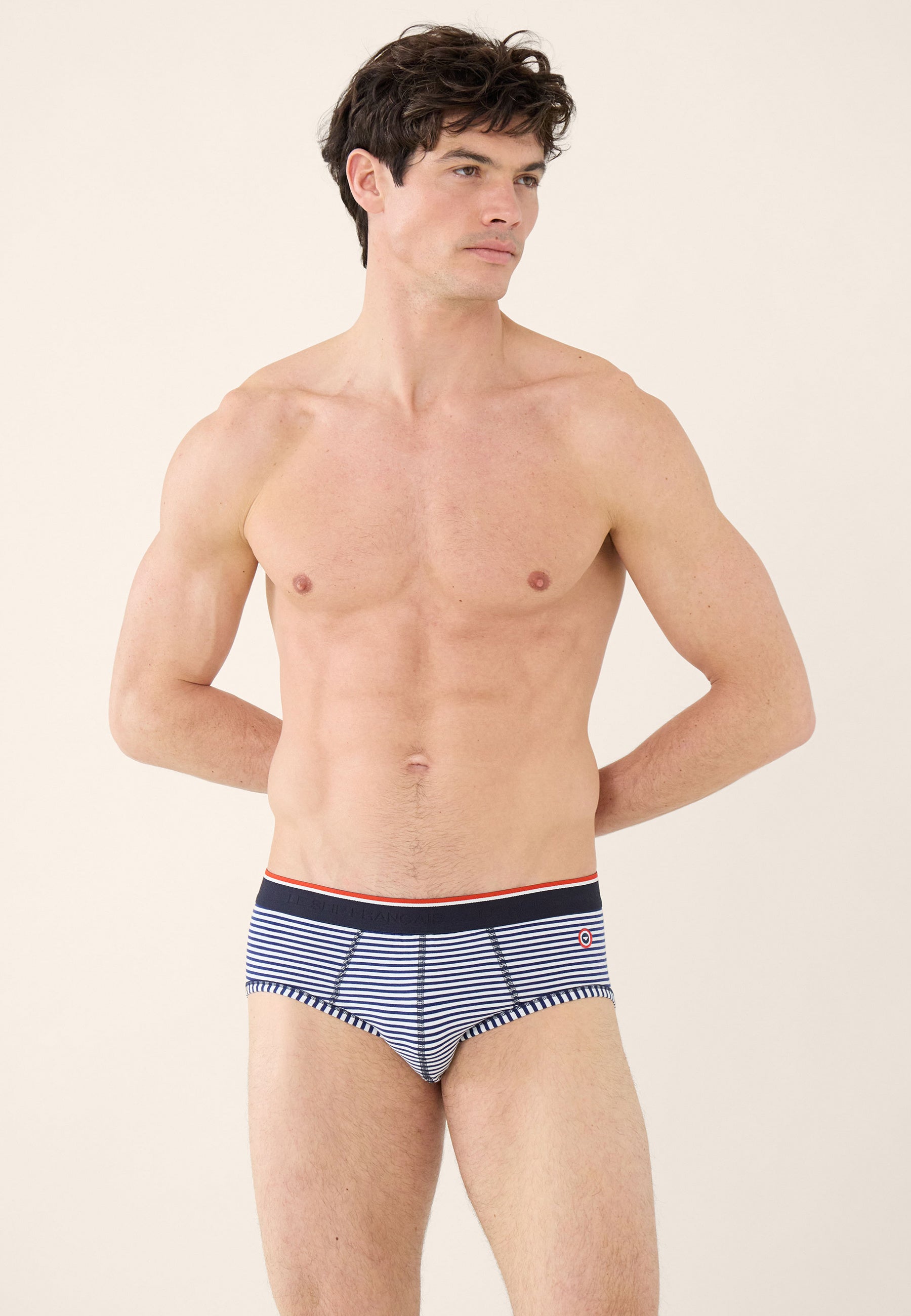 Slip marinière bleu en coton - Terrible Mariniere Bleu - Le Slip Français -  2