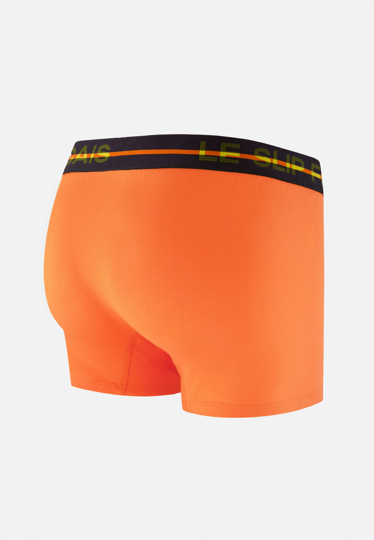 Boxer orange en coton - Redoutable Orange Pur - Le Slip Français - 6
