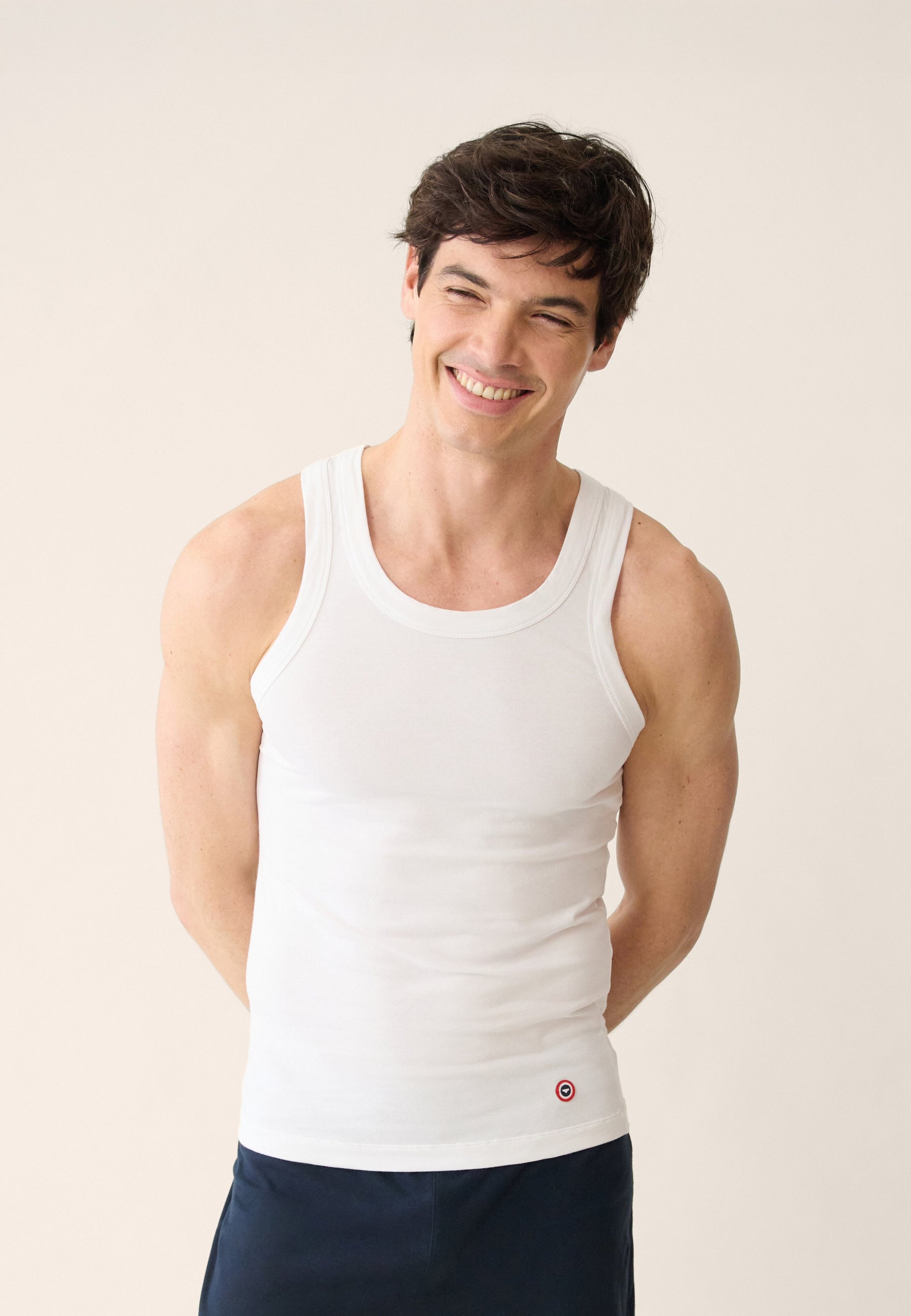 Débardeur homme blanc en coton - Fulminant Blanc - Le Slip Français -  2