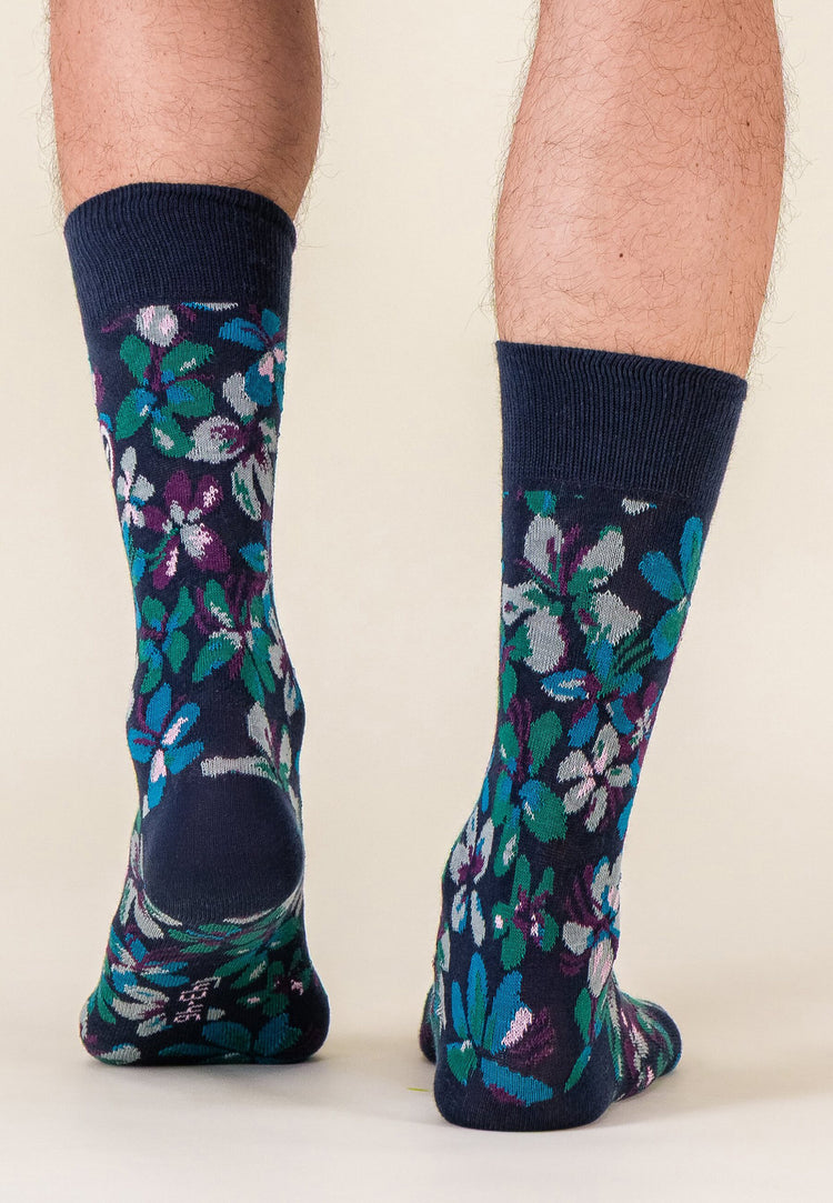 Chaussettes mi-hautes en coton - Lucas Bloom - Le Slip Français - 4