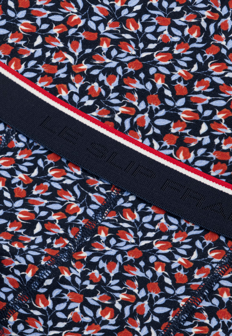 Boxer rose en coton - Marius Rose Rouge Brique - Le Slip Français - 6
