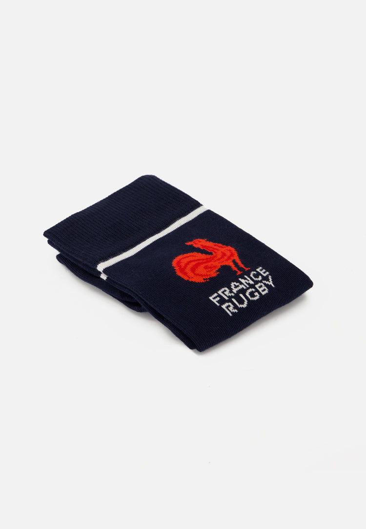 Chaussettes mi-hautes en coton - Lucas France Rugby Marine - Le Slip Français - 4