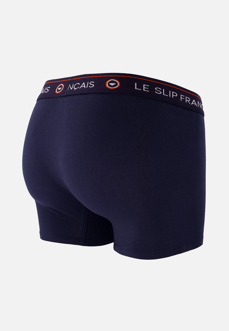 Boxer bleu marine en coton - Redoutable Marine - Le Slip Français - 7