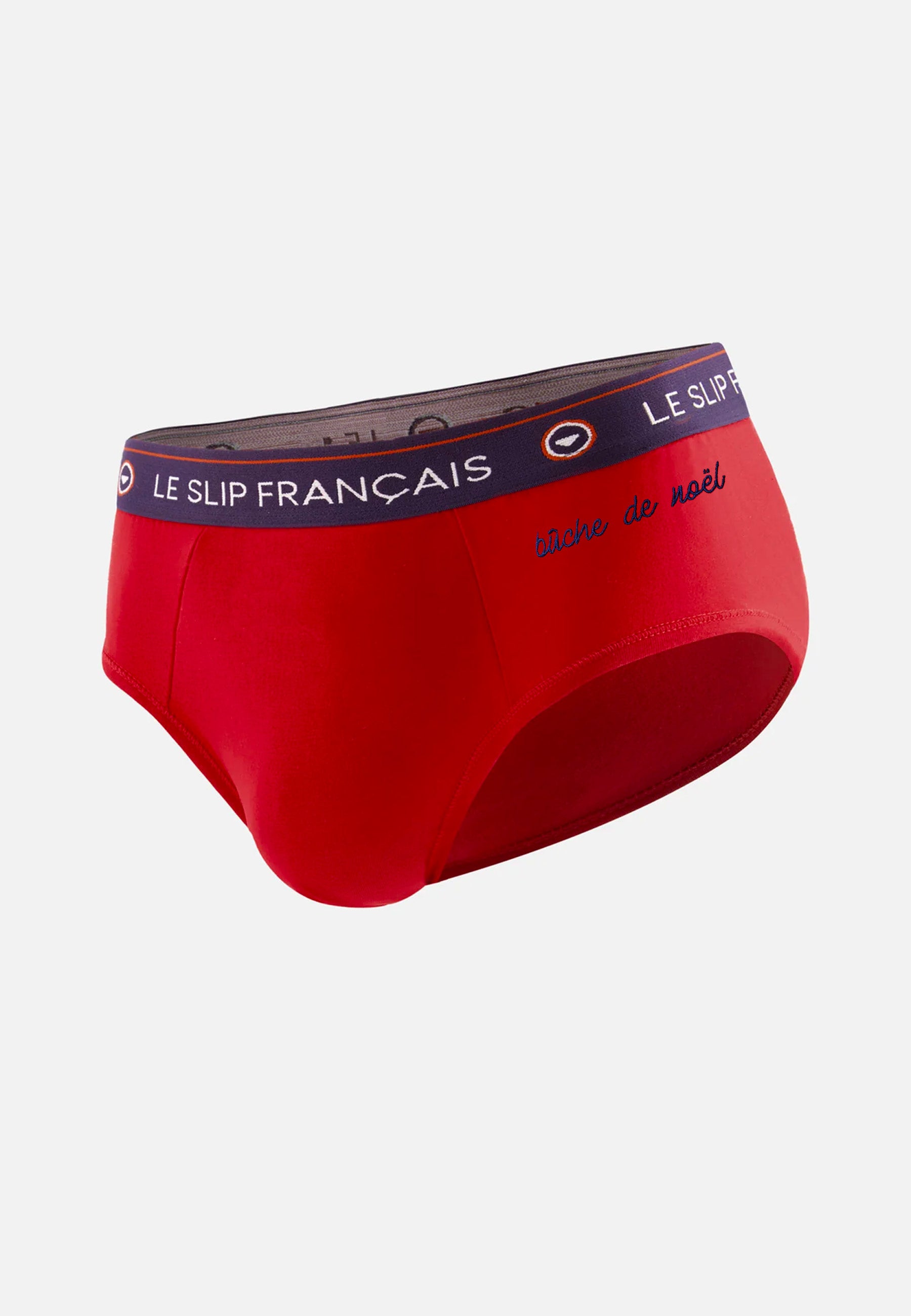 Intrepide Rouge Cerise Buche De Noel - Le Slip Français -  1