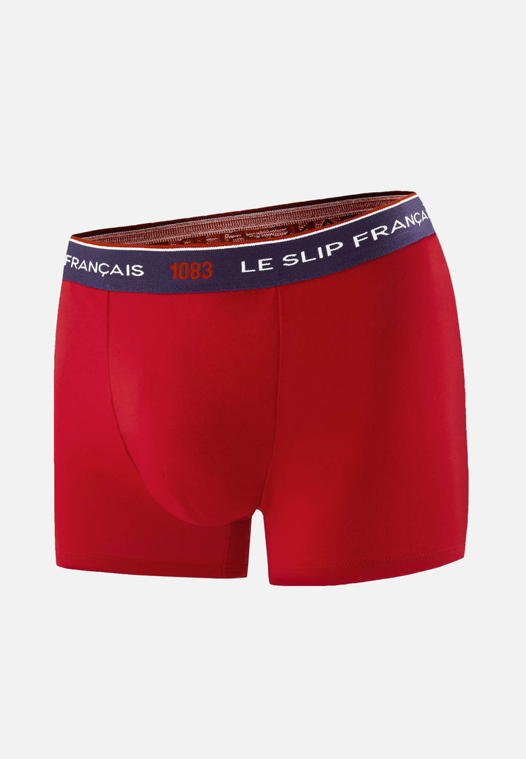 Boxer rouge en coton bio - Redoutable Rouge - Collab 1083 - Le Slip Français - 7