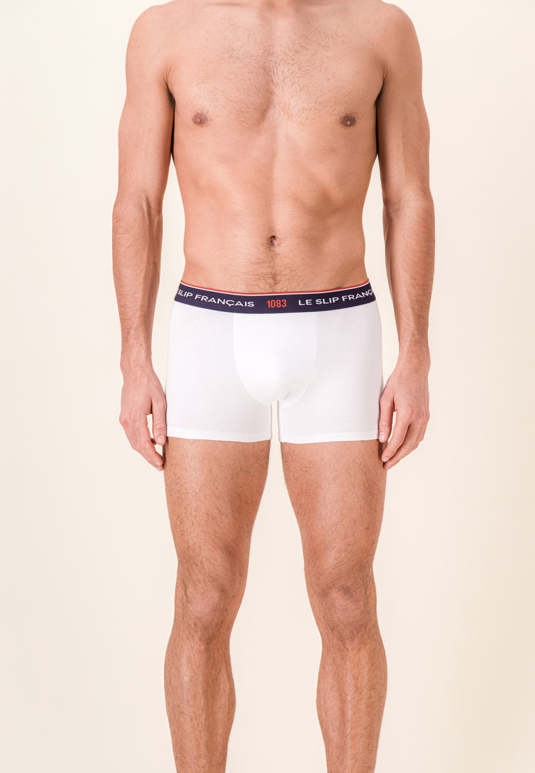 Boxer blanc en coton bio - Redoutable Blanc - Collab 1083 - Le Slip Français - 4