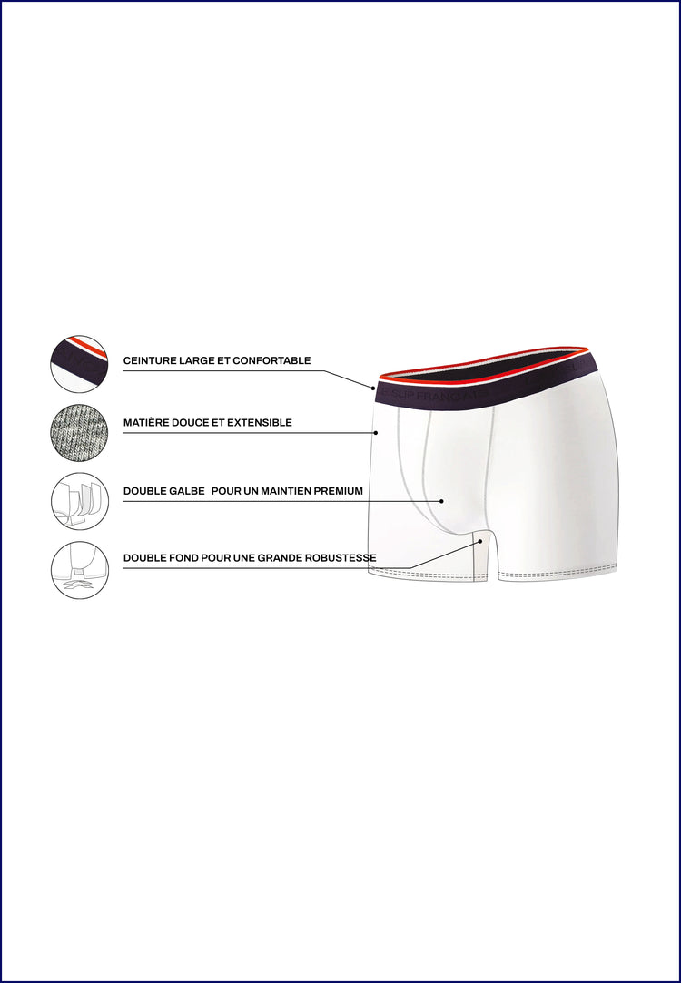 Boxer ultra léger - Marius Tartan - Le Slip Français - 7