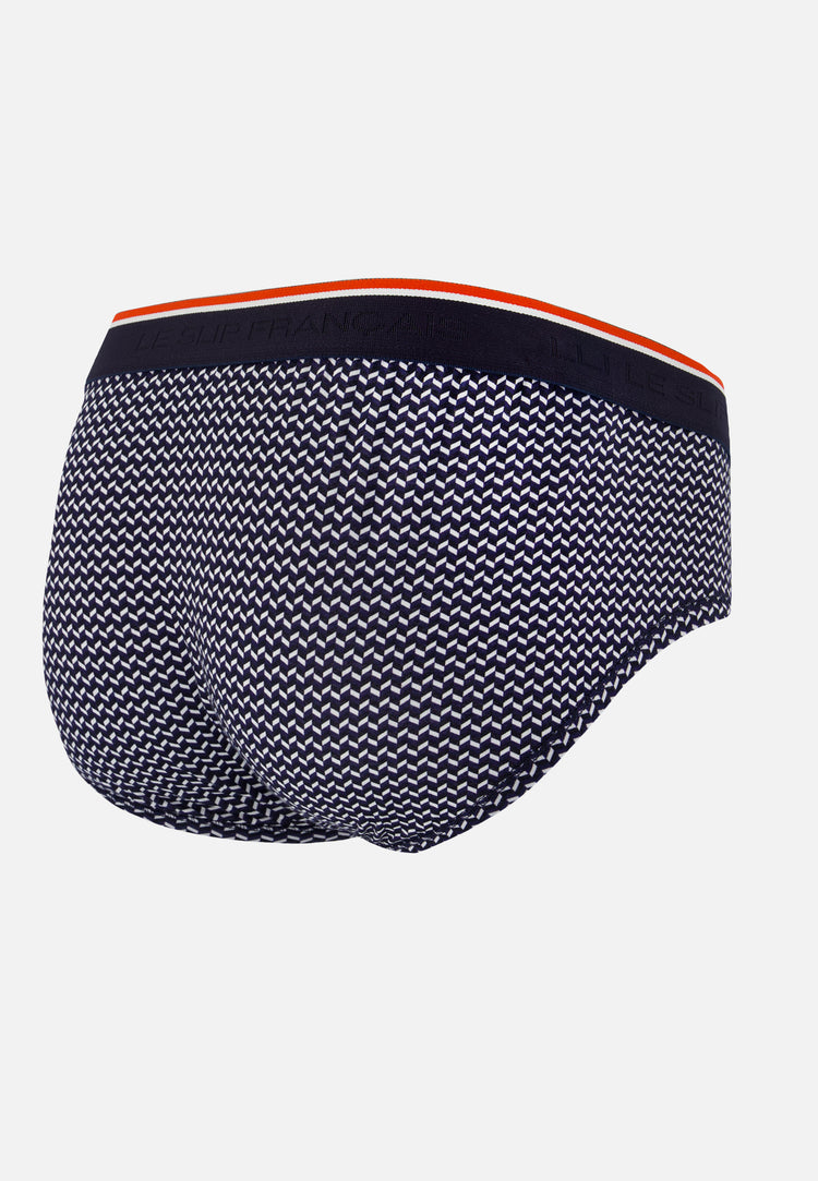 Slip marinière bleu en coton - Terrible Chevron - Le Slip Français - 7