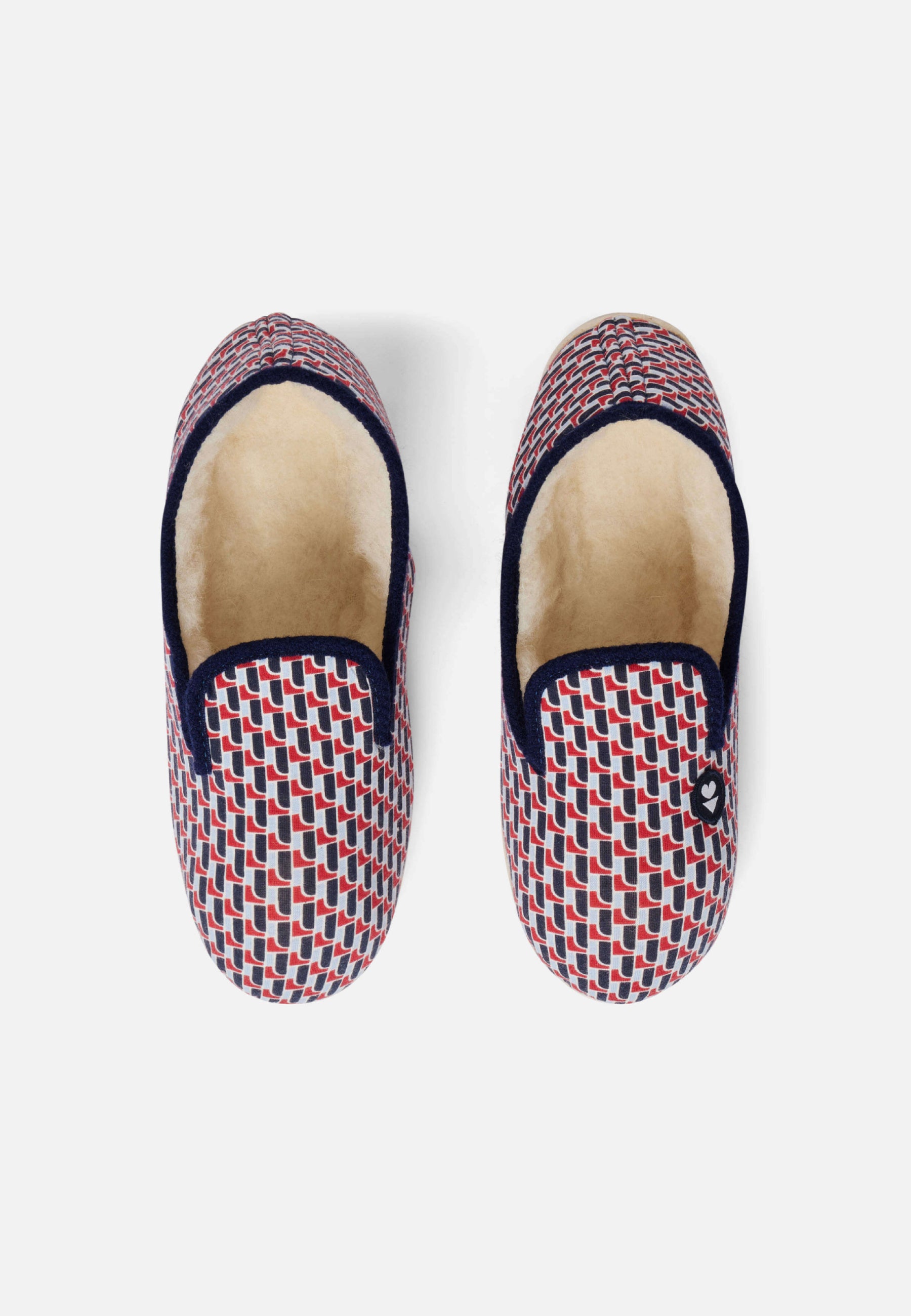 Pantoufles Petit Pont Rouge - Le Slip Français -  2