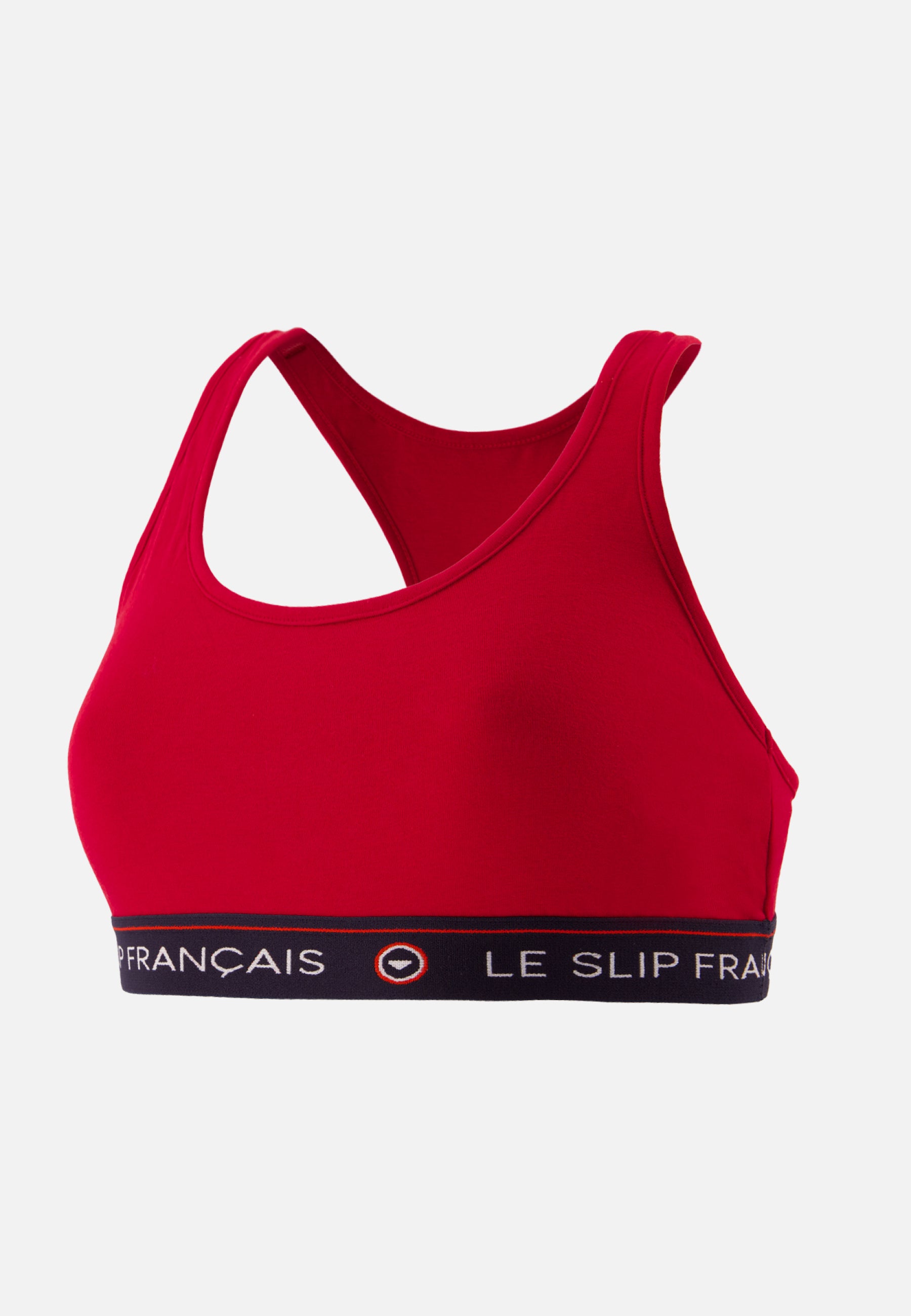 Brassière en coton - Tapageuse Rouge Cerise - Le Slip Français -  1