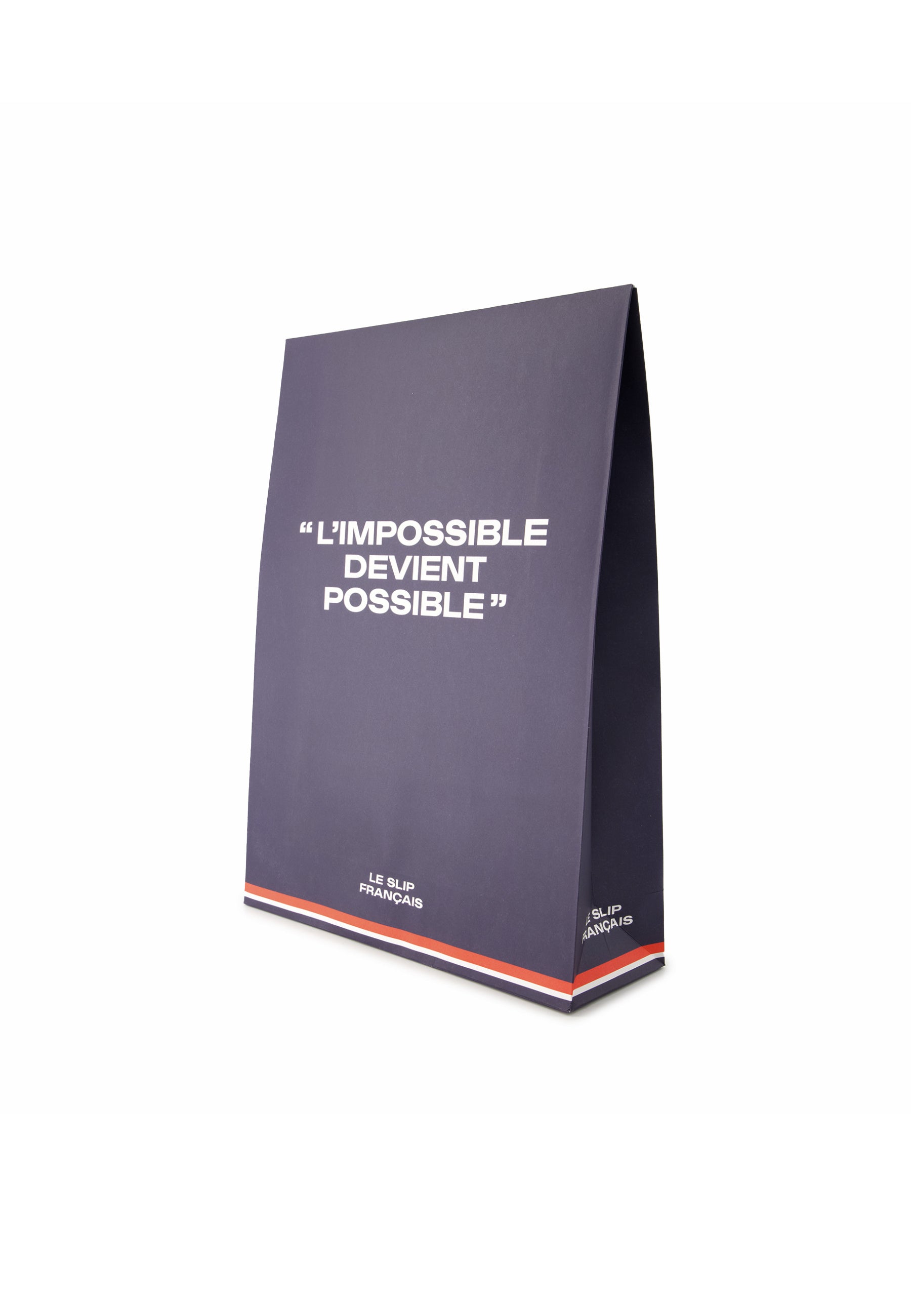 Moyenne Pochette Cadeau Bleu - Pour packs de Sous-vêtements - Le Slip Français -  1