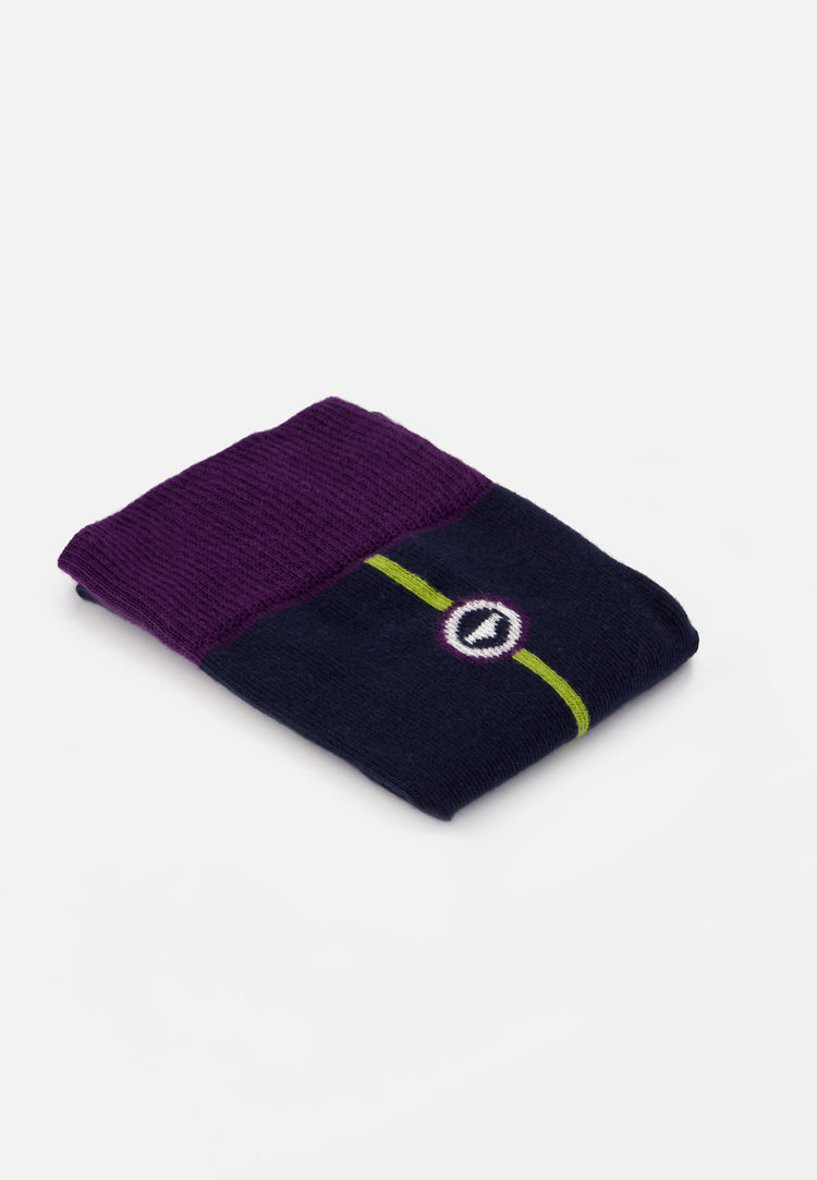 Chaussettes mi-hautes en coton - Lucas Verti Vert Acidulé - Le Slip Français - 5