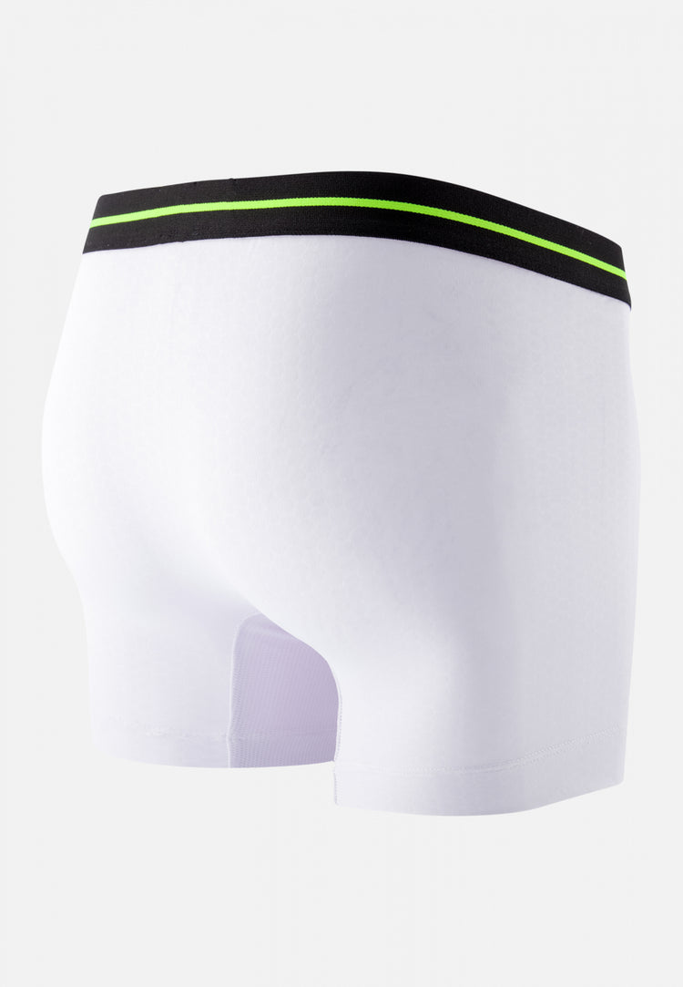 John Training Boxer Long Blanc Fluo - Le Slip Français - 9