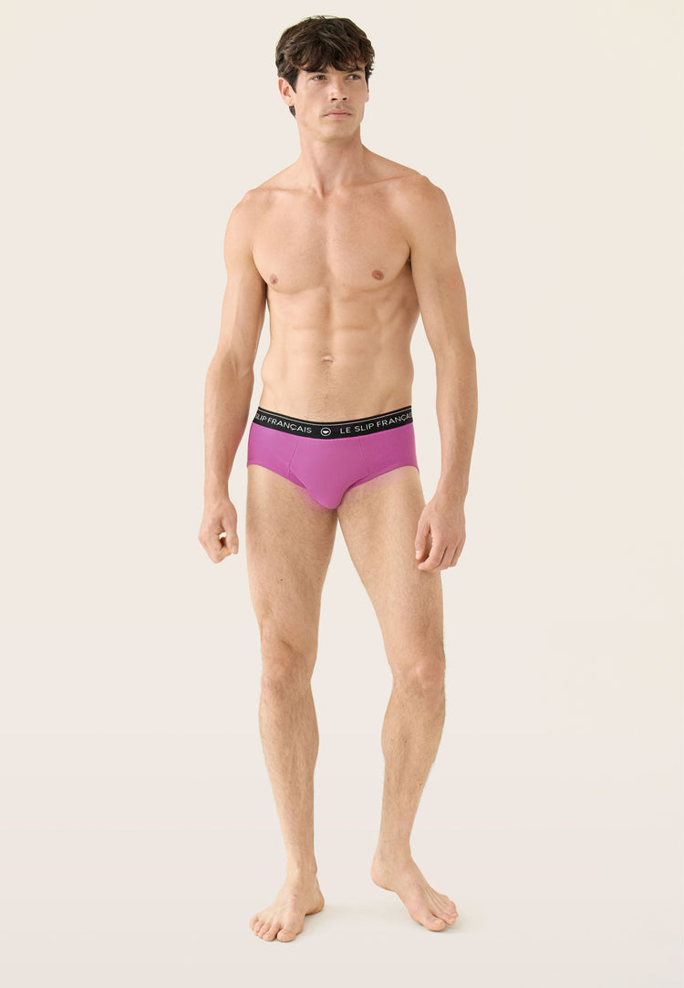 Slip en coton - Intrepide Fuchsia - Le Slip Français - 6