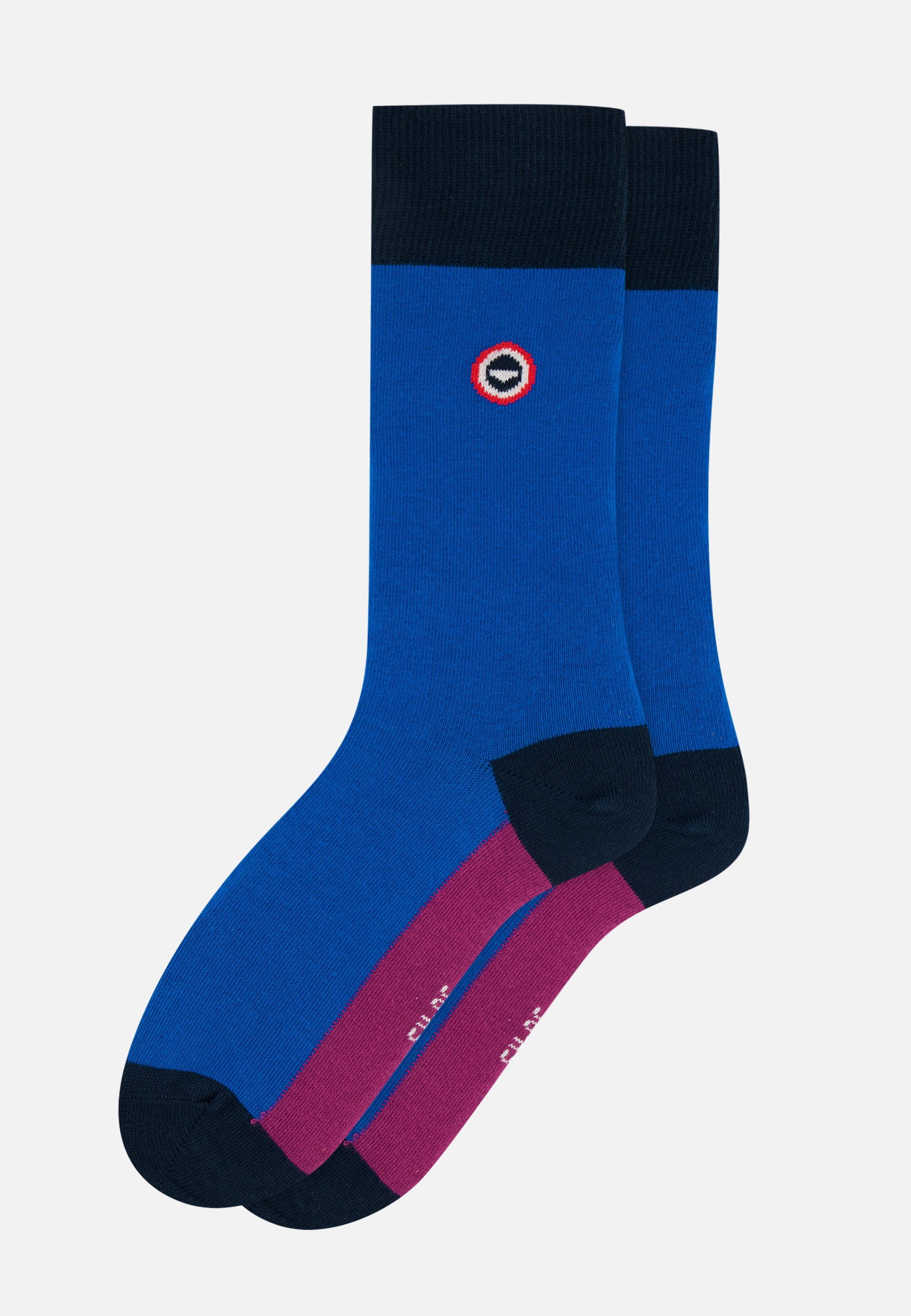 Lucas Bloc Bleu Eblouissant Purple - Le Slip Français -  1