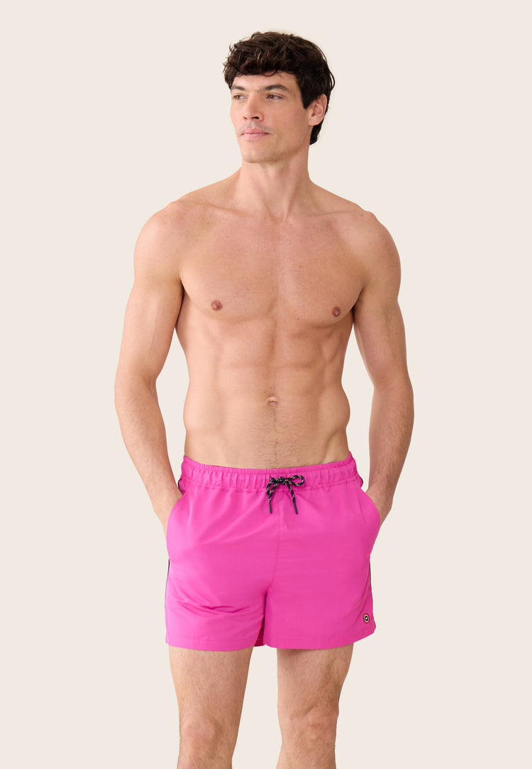 Short de bain violet - Pegase Rose Violet - Le Slip Français - 1