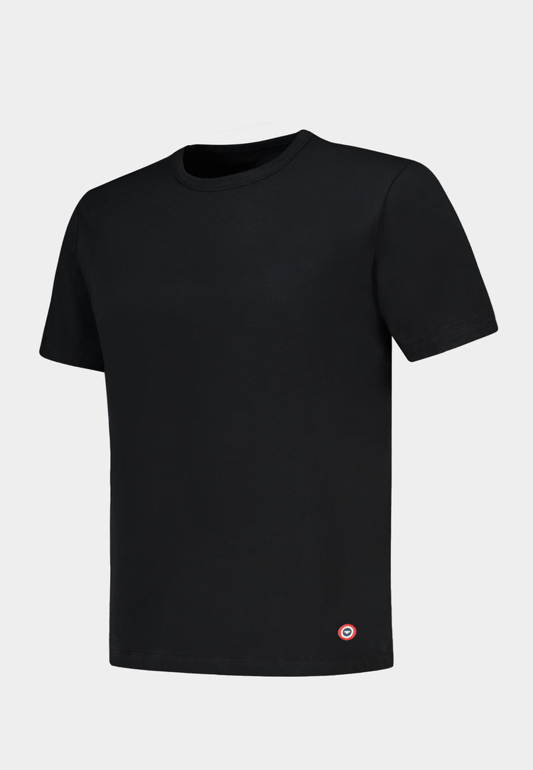 T-shirt manches courtes en coton - Formidable Noir - Le Slip Français - 1
