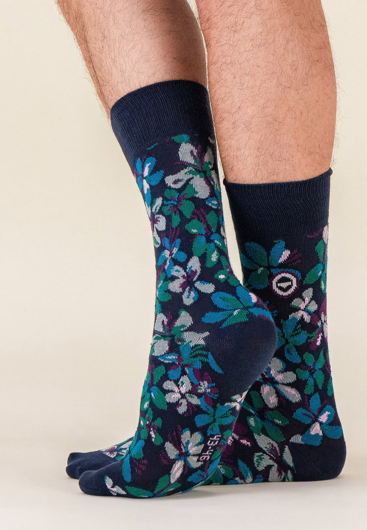Chaussettes mi-hautes en coton - Lucas Bloom - Le Slip Français - 3