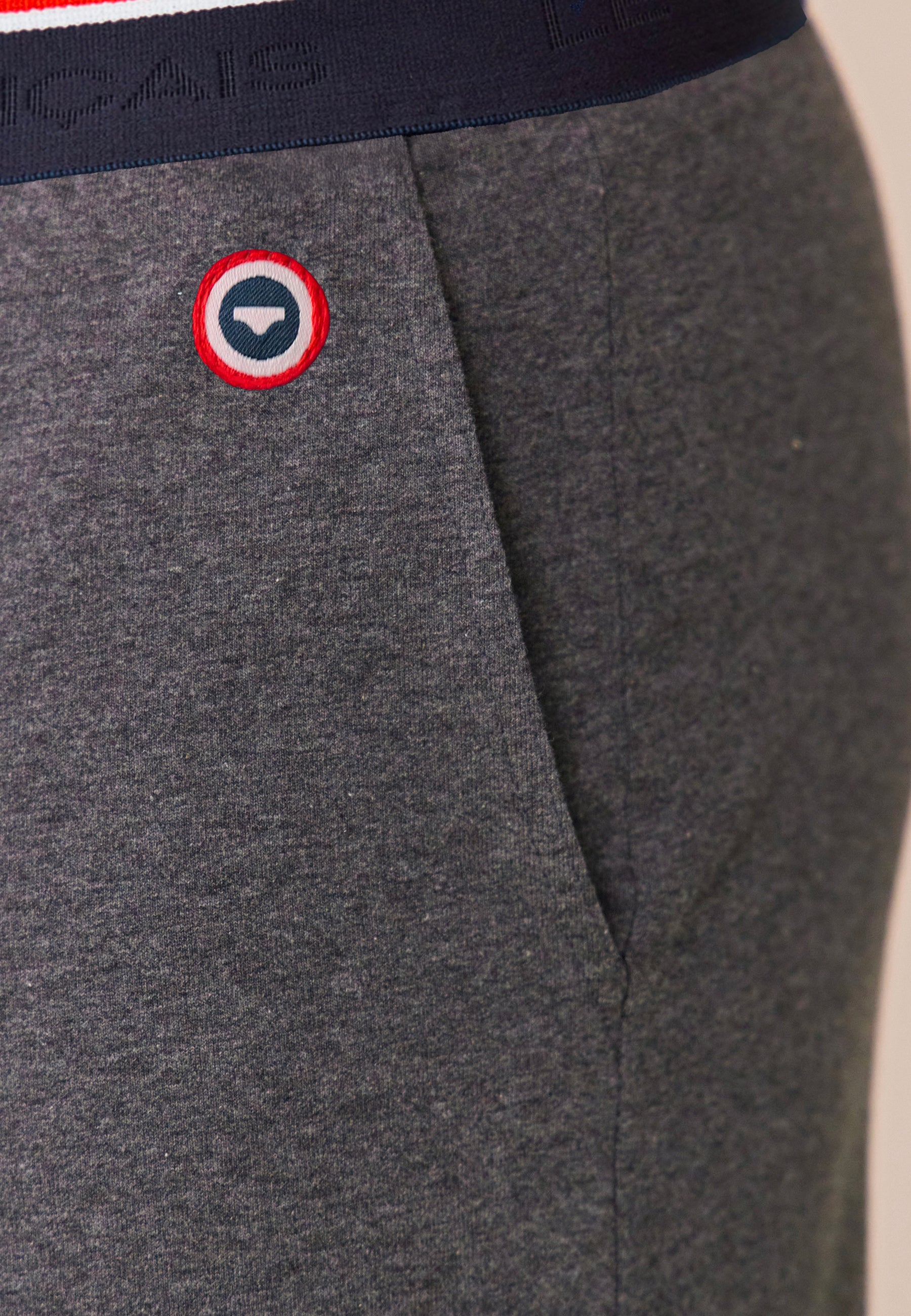 Short de pyjama en coton - Zouzou Anthracite - Le Slip Français -  2