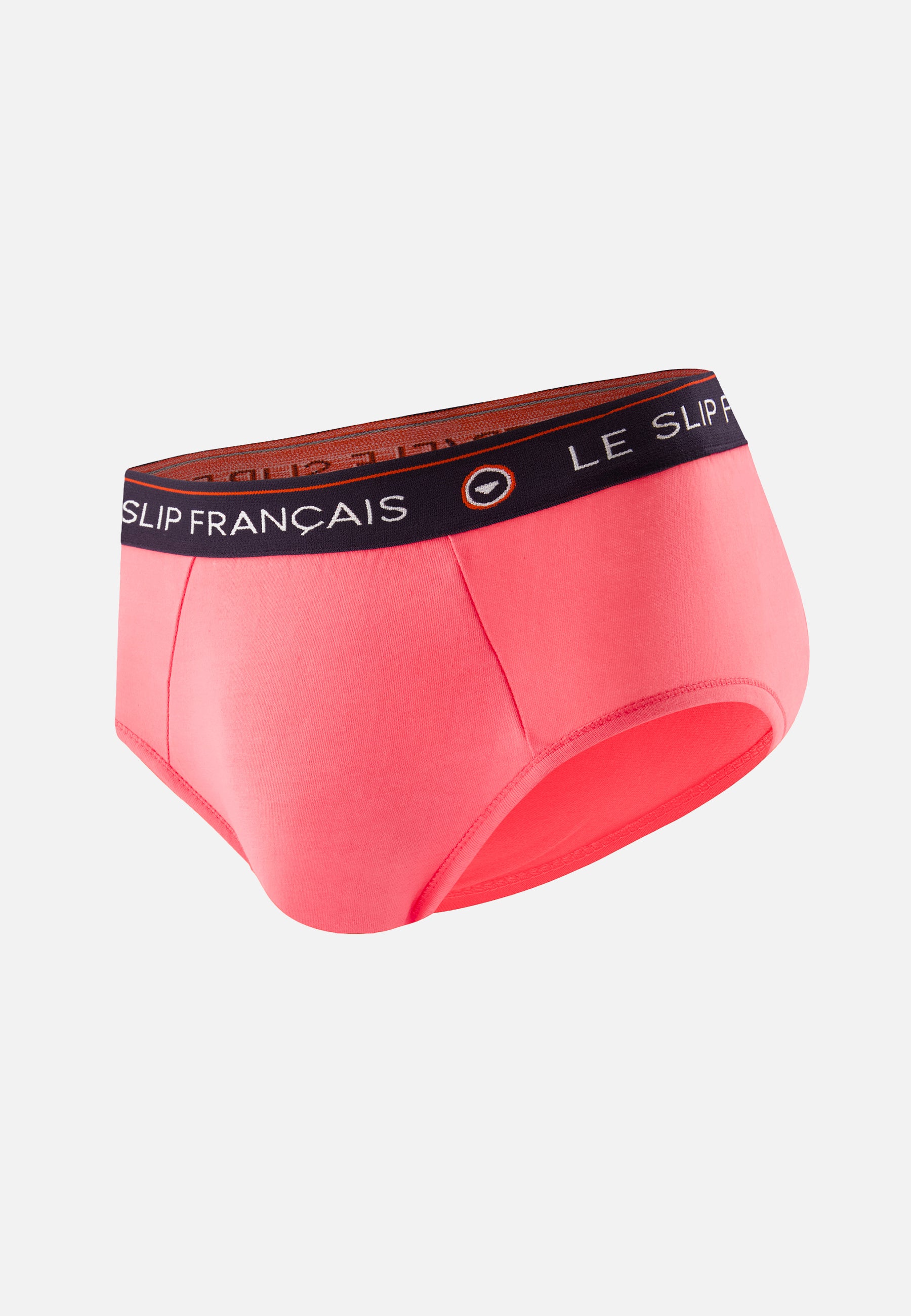Slip en coton - Intrépide Neon Pink - Le Slip Français -  1
