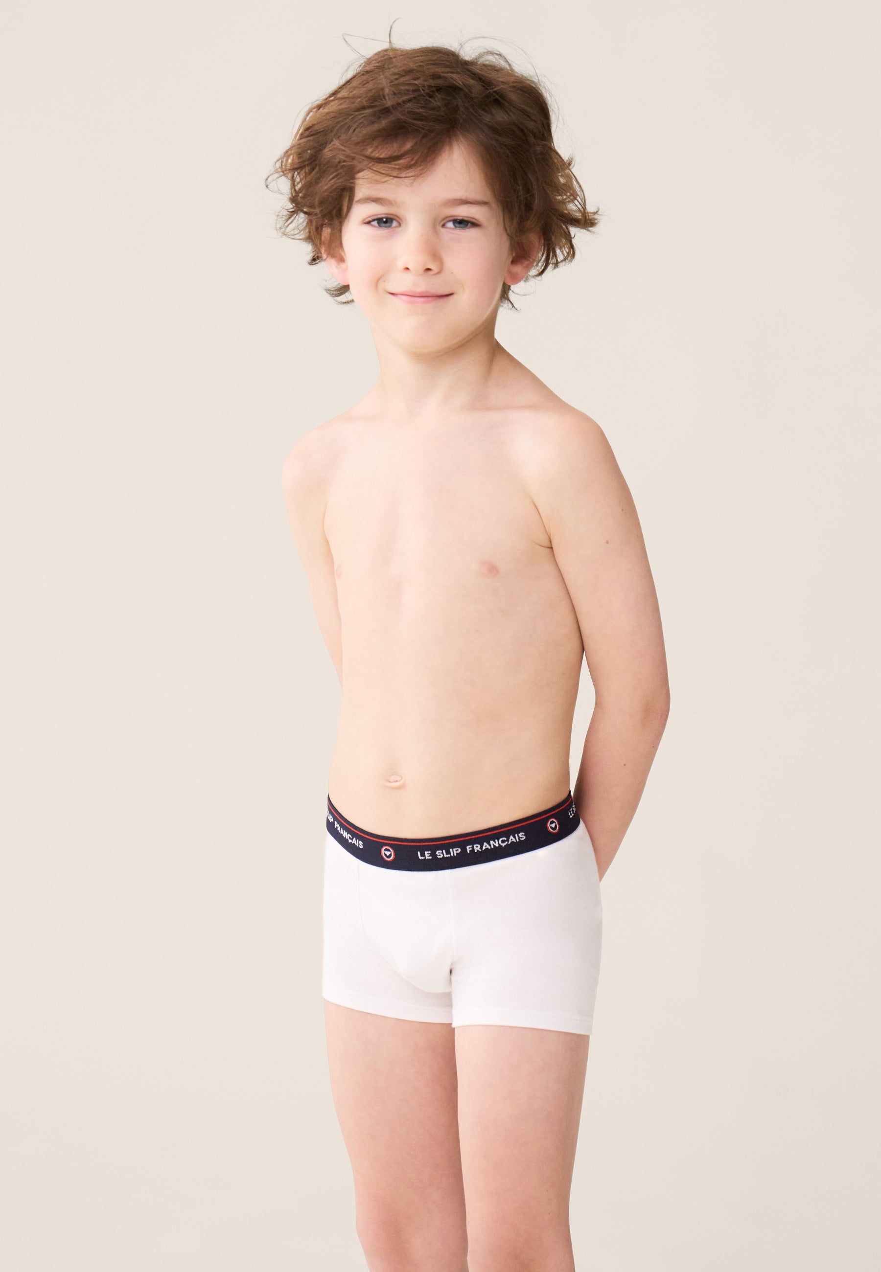 Boxer en coton - Petit Joseph Blanc - Le Slip Français -  1