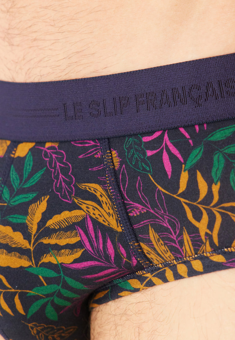 Terrible Imprimé Sous Bois Marine - Le Slip Français - 4