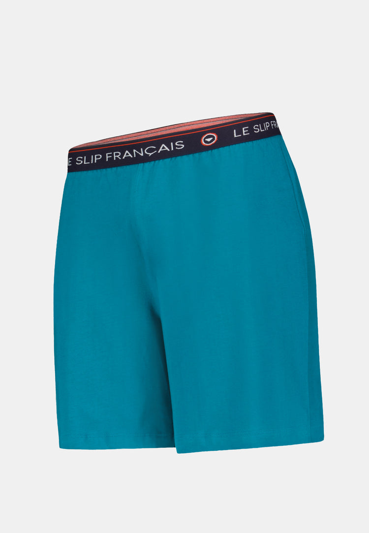 Short de pyjama en coton - Invincible Topaz - Le Slip Français - 5
