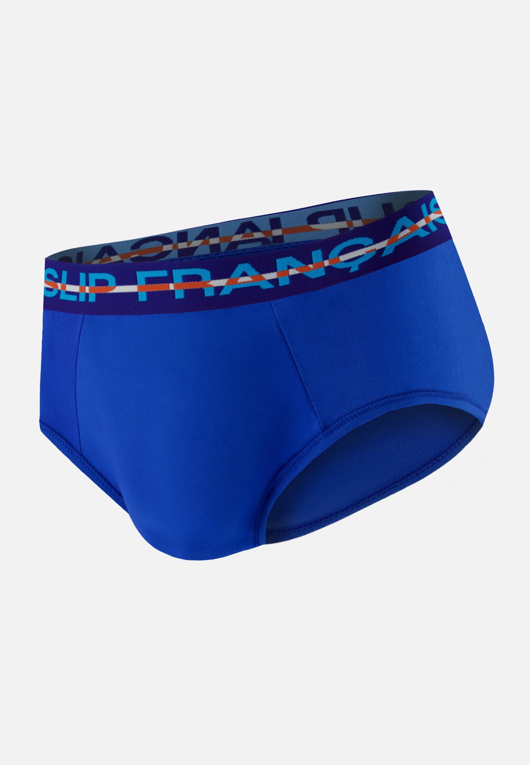 Slip bleu en coton - Intrépide Bleu Nautique - Le Slip Français -  1