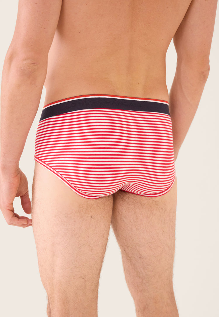 Slip marinière rouge en coton - Terrible Mariniere Rouge - Le Slip Français - 3