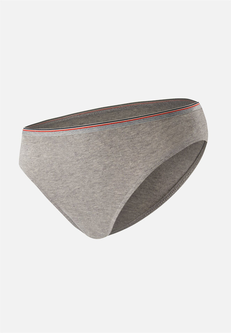 Culotte grise en coton - Lucette Gris Chine - Le Slip Français - 5
