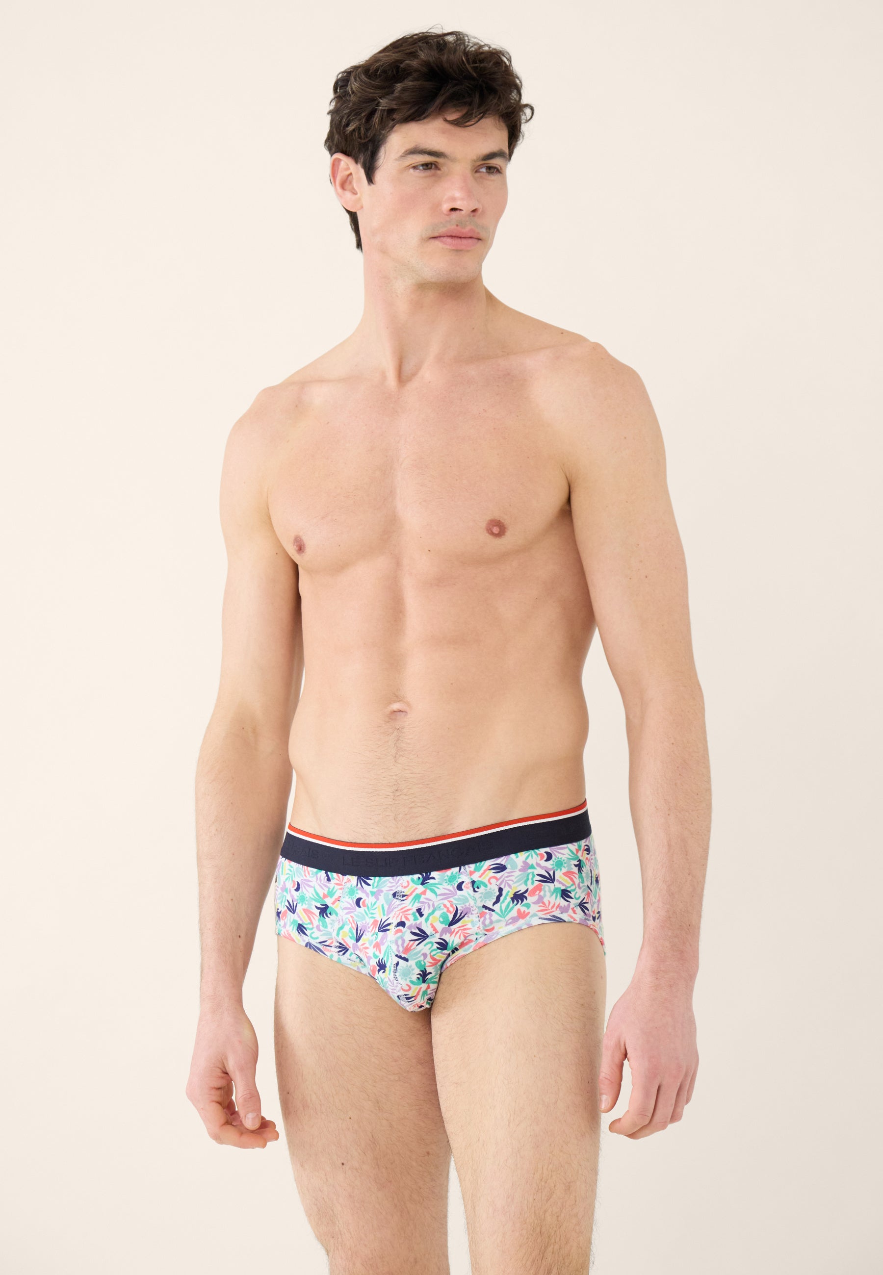 Slip en coton - Terrible Little Jungle Viola - Le Slip Français -  2