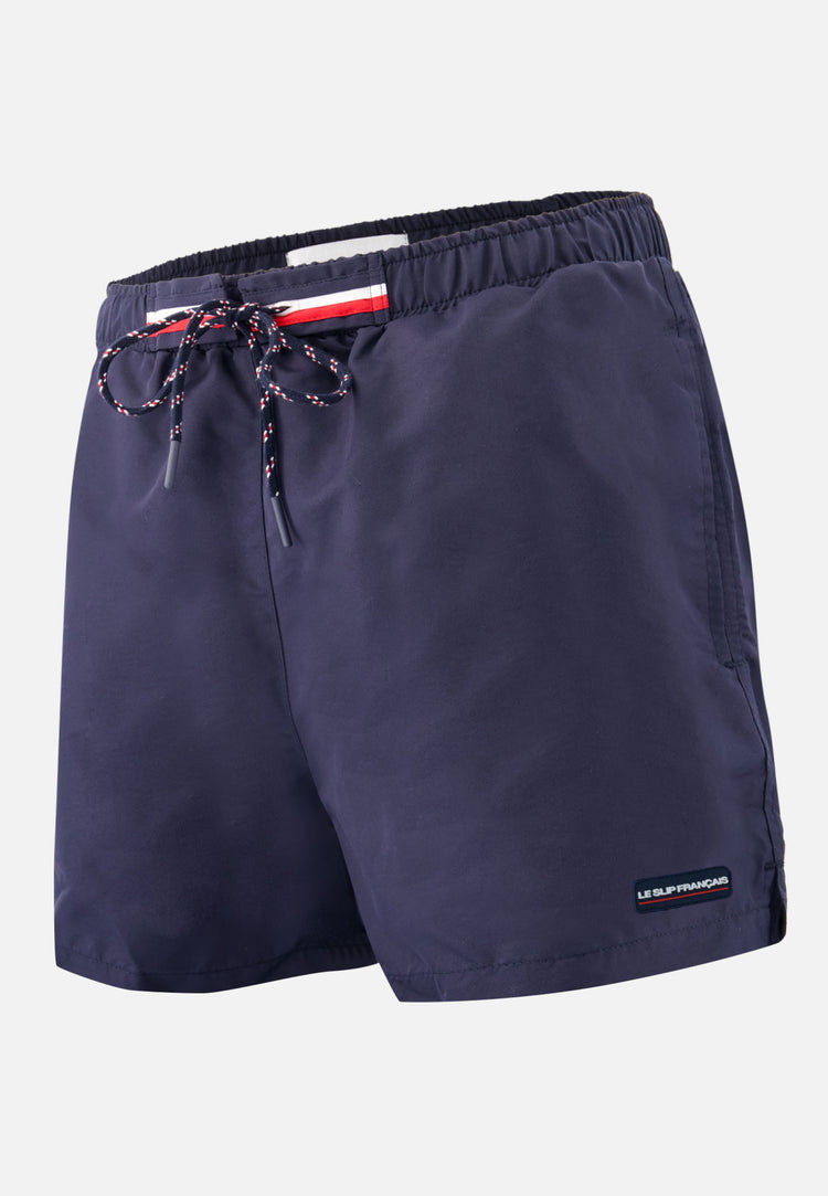 Short de bain court ceinture élastiquée - Liamone Marine - Le Slip Français - 4