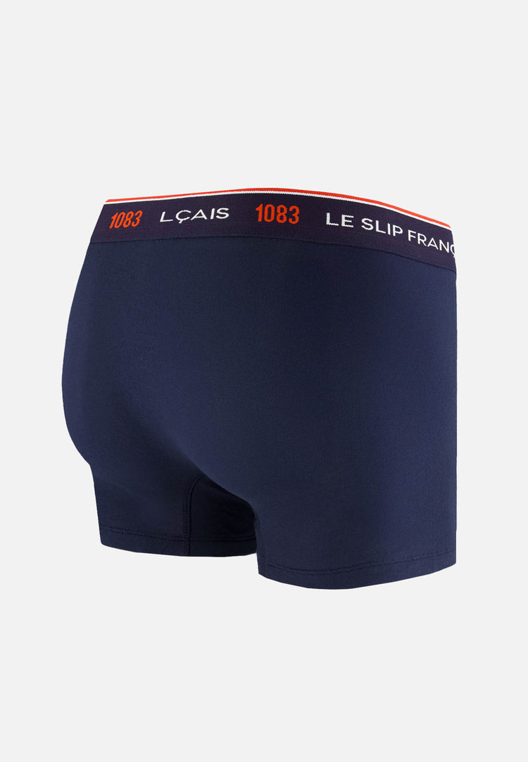 Boxer bleu marine en coton bio - Redoutable Marine - Collab 1083 - Le Slip Français - 8