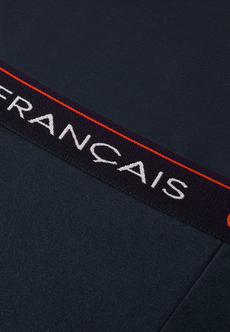 Boxer long marine en coton - Redoutable Long Marine Lsf - Le Slip Français - 7