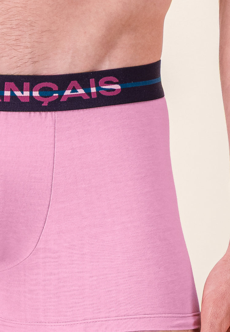 Boxer rose en coton - Redoutable Rose Pétillant - Le Slip Français - 4