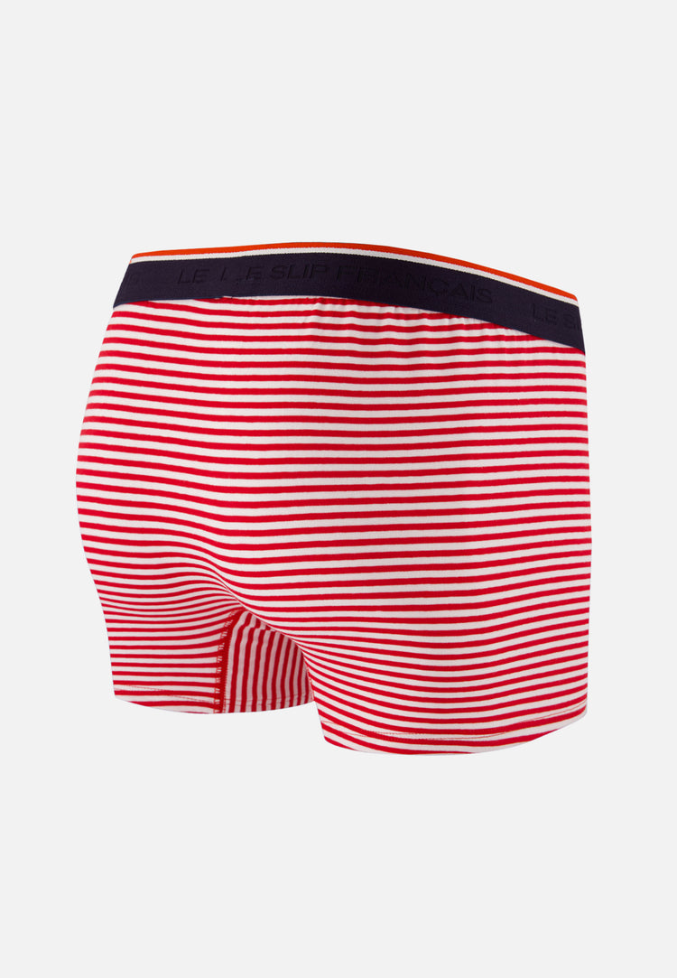 Boxer marinière rouge en coton - Marius Mariniere Rouge - Le Slip Français - 7