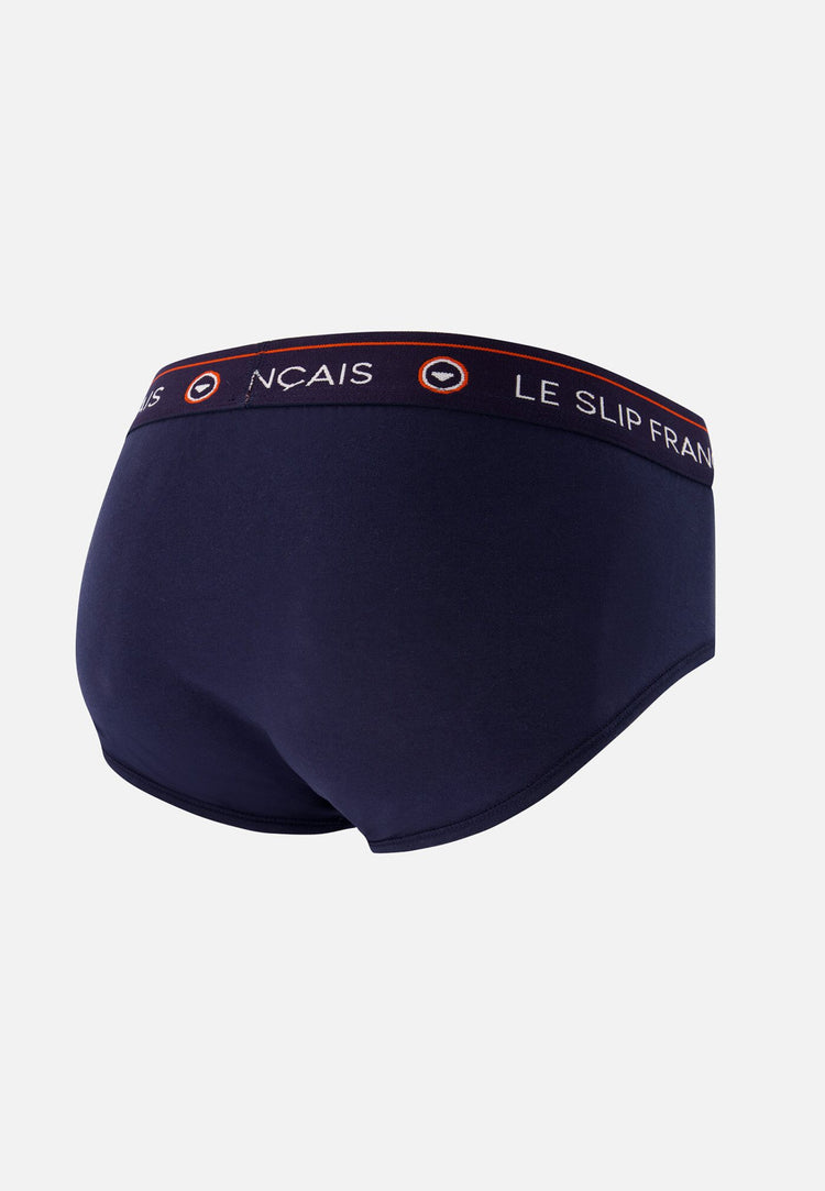Slip bleu marine en coton - Intrépide Marine - Le Slip Français - 7