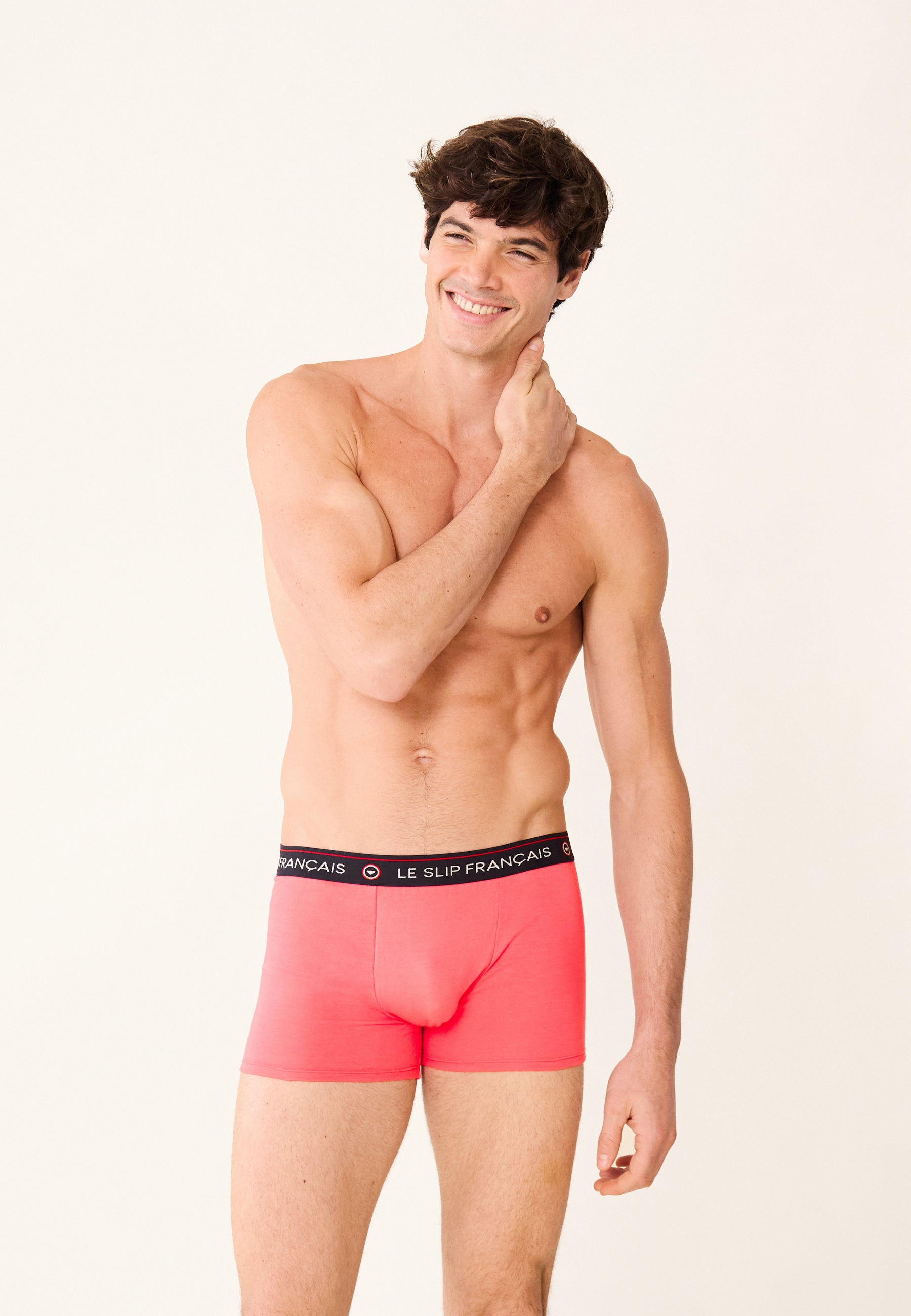 Boxer en coton - Redoutable Neon Pink - Le Slip Français -  2