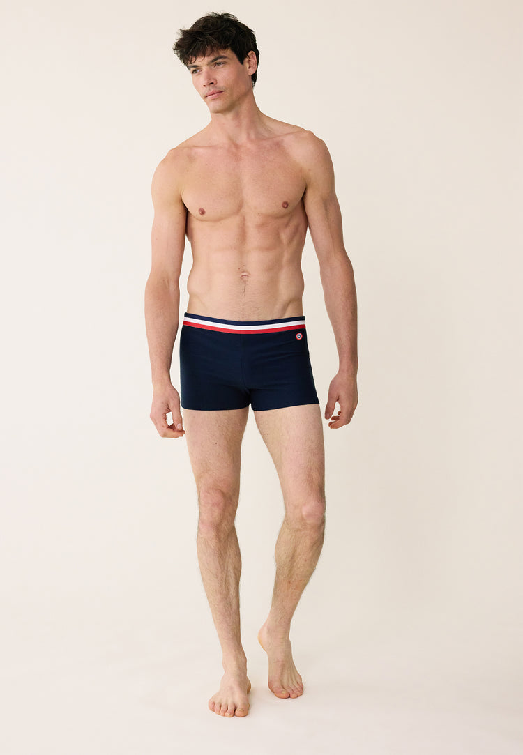 Boxer de bain bleu marine - Glorieux Marine - Le Slip Français - 3