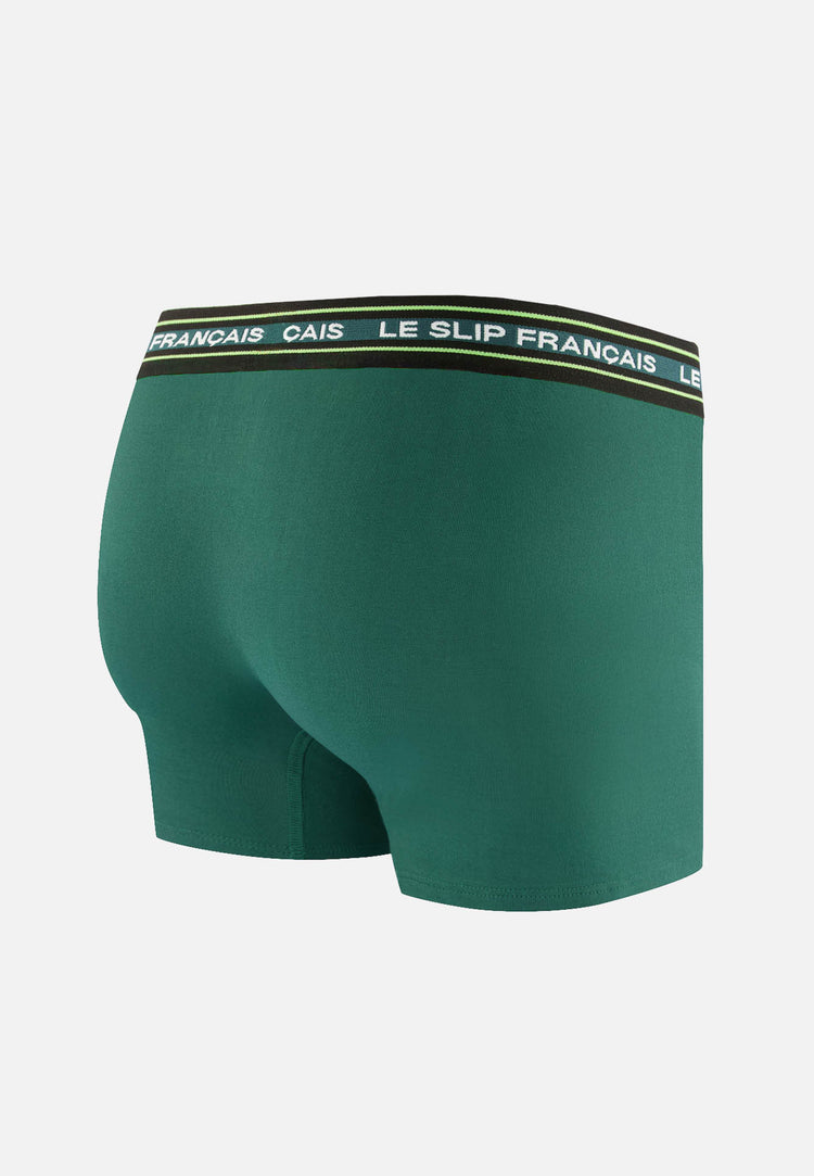 Boxer vert en coton - Redoutable Vert Forêt - Le Slip Français - 6