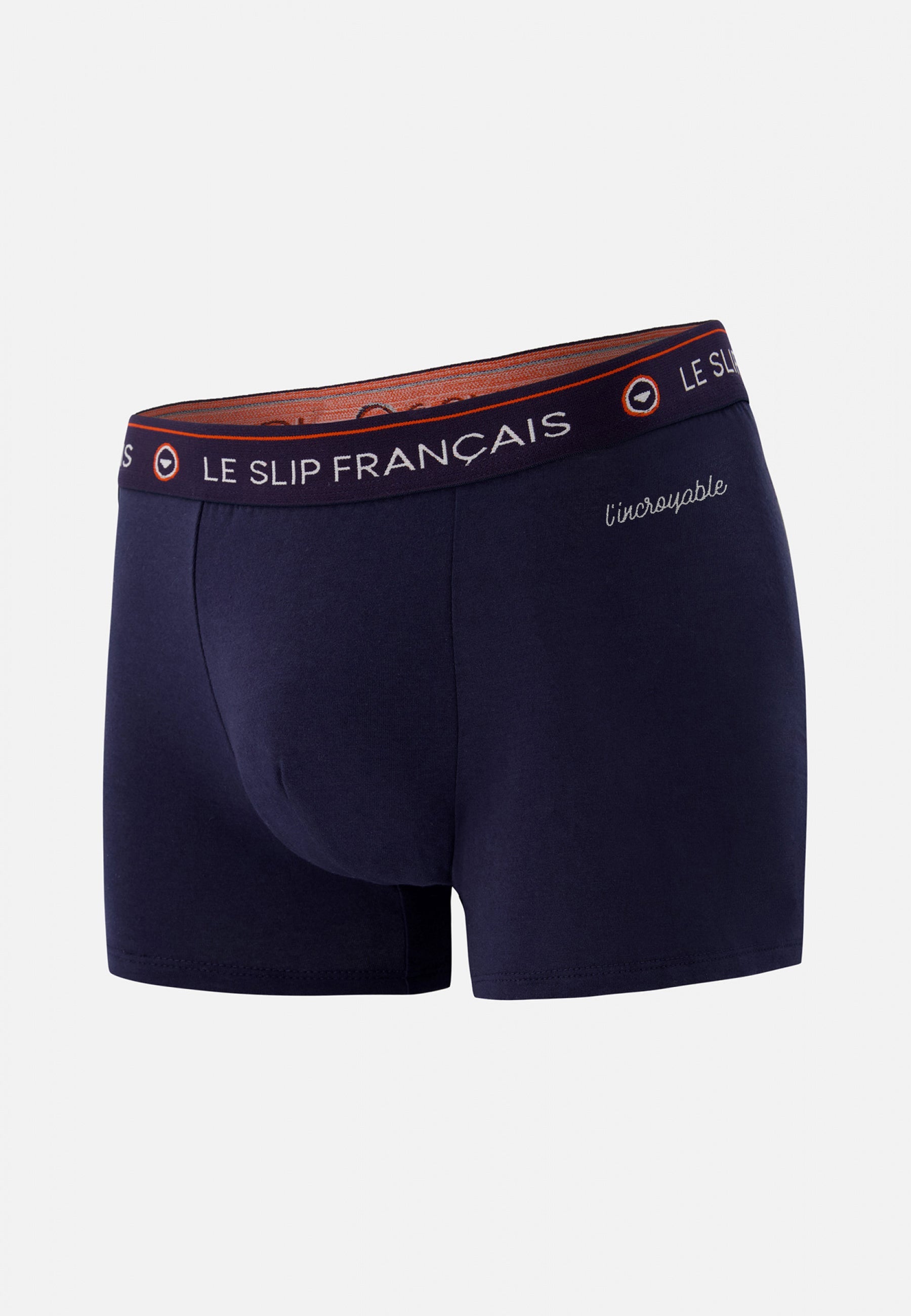 Boxer bleu marine en coton - Redoutable Marine L'Incroyable - Le Slip Français -  1
