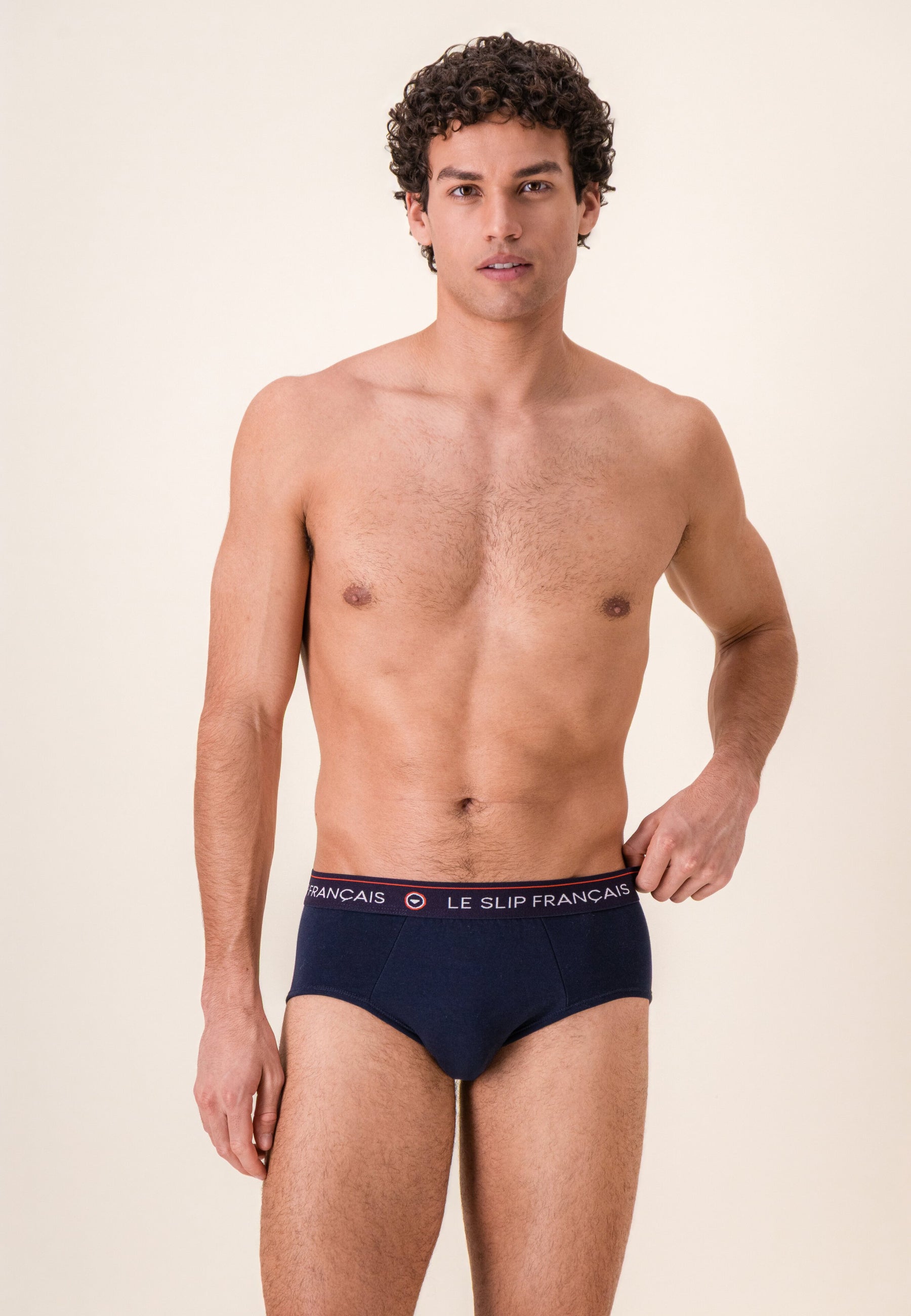 Slip bleu marine en coton - Intrépide Marine - Le Slip Français -  2