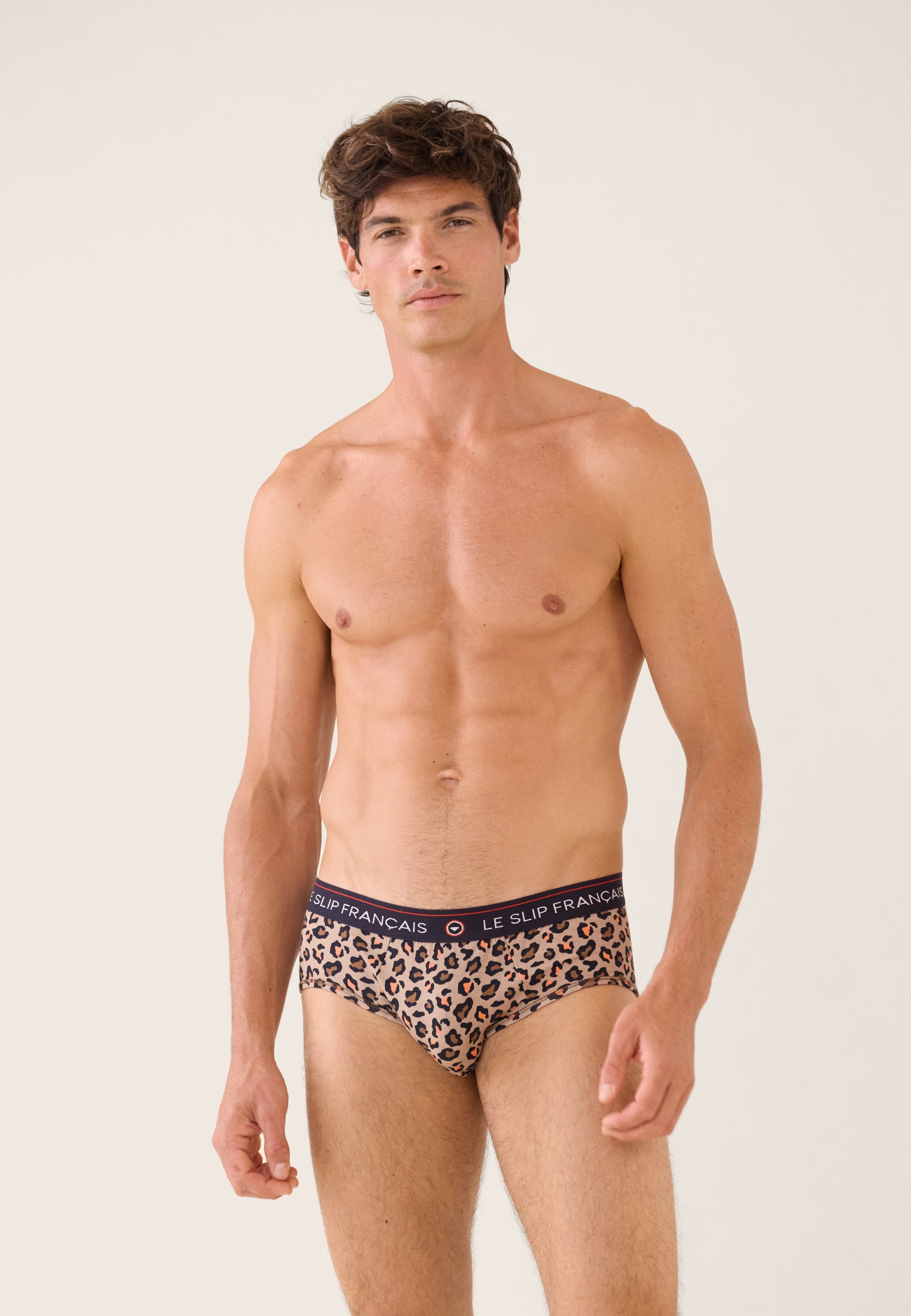 Slip à motif léopard en coton - Intrepide Léopard - Le Slip Français -  2