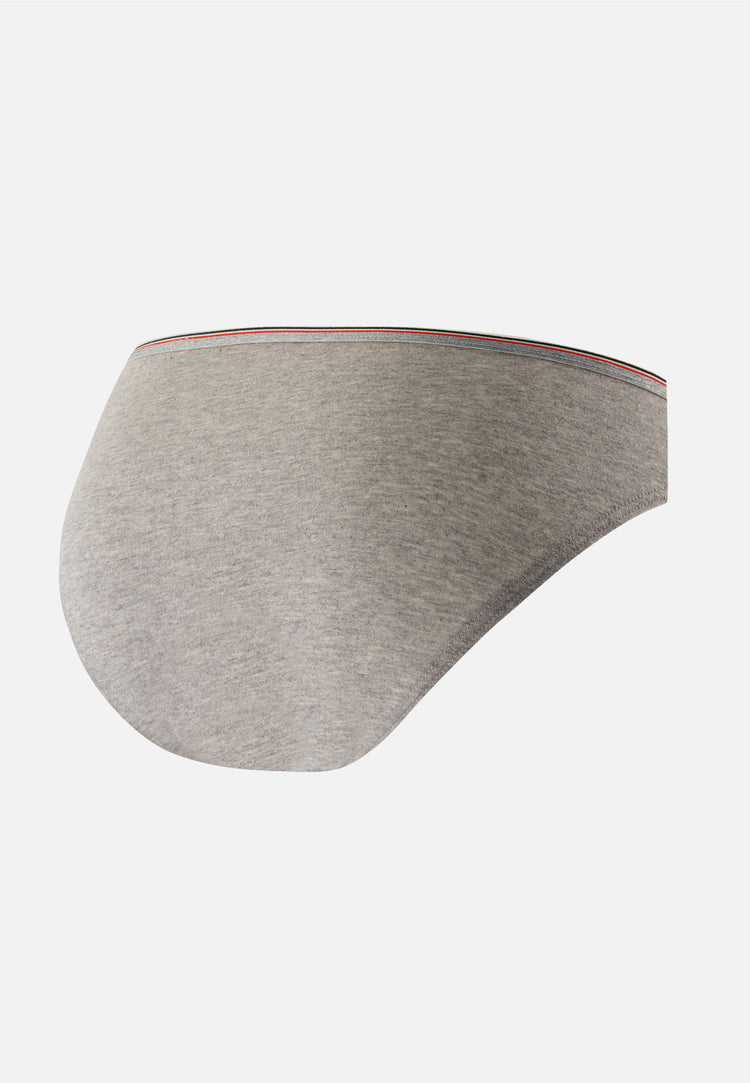 Culotte grise en coton - Lucette Grise - Le Slip Français - 4
