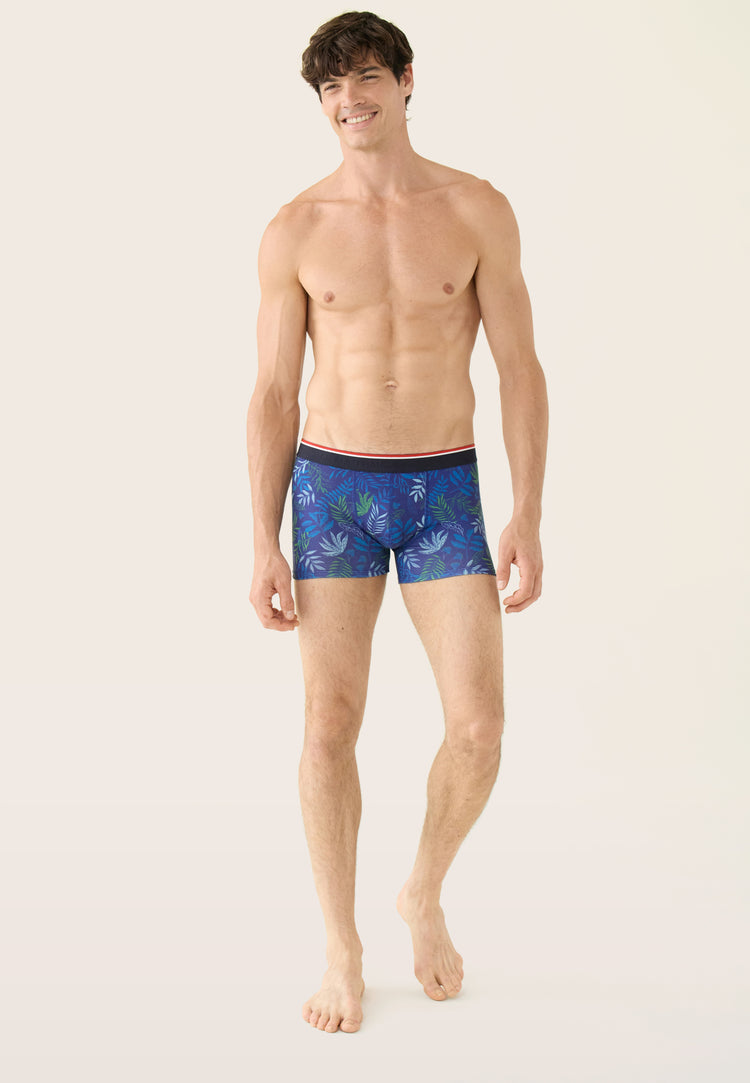 Boxer en coton - Marius Sous Bois Indigo - Le Slip Français - 5
