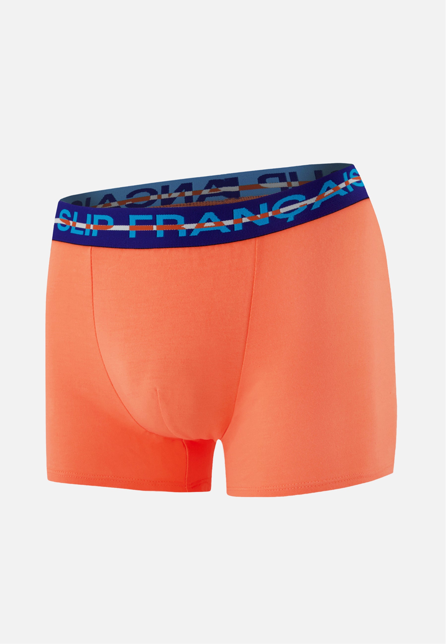 Boxer orange en coton - Redoutable Orange Corail - Le Slip Français -  1